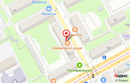 Федерация любителей метания ножей Пермского края на карте