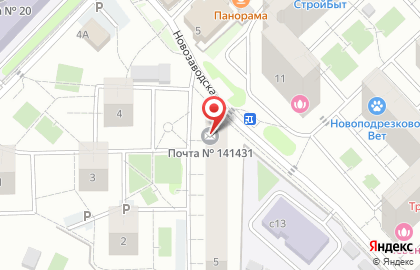 Почта Банк в Москве на карте