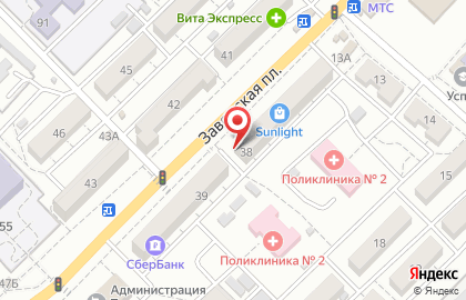 Капитал Ломбард в Астрахани на карте