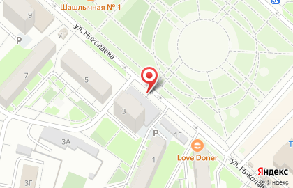 Тайм аут на улице Космонавта Николаева на карте