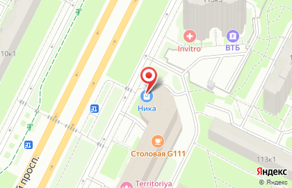 Сеть магазинов отделочных материалов и предметов интерьера, ООО Ника СПб на карте