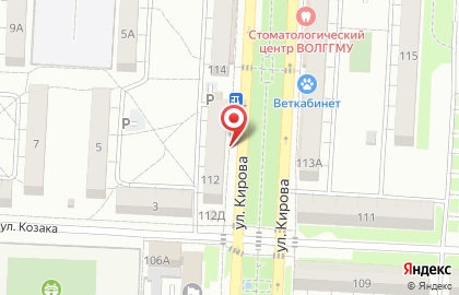 Юридическая компания Правозащитник в Кировском районе на карте