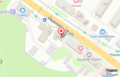 Цветочный салон Флоранс на Ивановской улице на карте