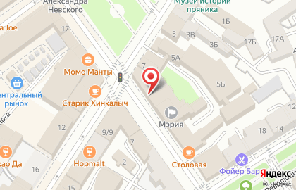Мэрия г. Ярославля на улице Андропова на карте