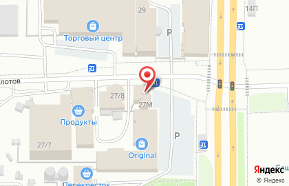 Продуктовый магазин Успех на улице Можайского на карте