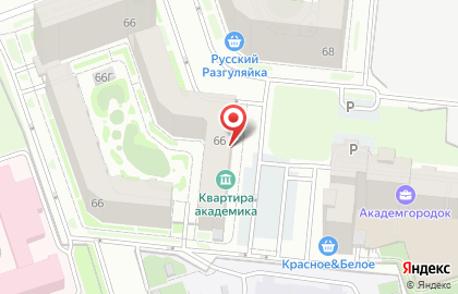 Кофейня Green House в Октябрьском районе на карте