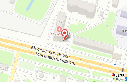 Страховая компания Ресо-гарантия на Московском проспекте на карте