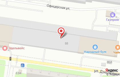 Шиномонтажная мастерская Автообувь в Автозаводском районе на карте