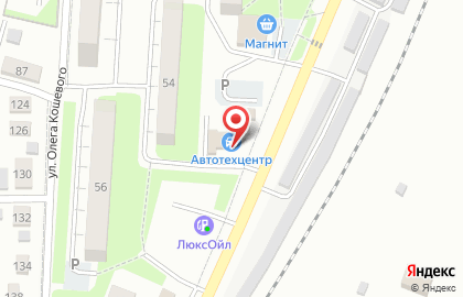 Автомагазин в Брянске на карте