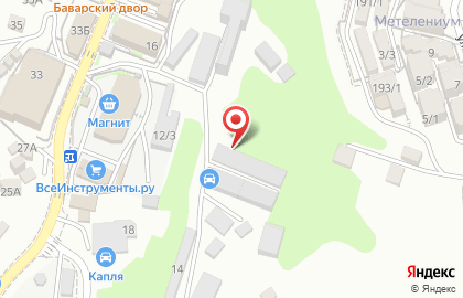 Магазин автозапчастей AutoPolka.ru на улице Фабрициуса на карте