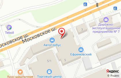 Автоимпорт на Московском шоссе на карте