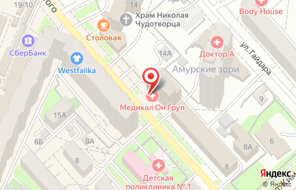 Транспортная компания ДВ Логистик на улице Льва Толстого на карте