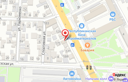 Магазин канцелярских товаров Карандаш в Нальчике на карте