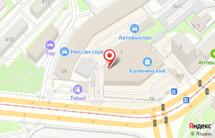 Автосервис Торенс на улице Богдана Хмельницкого на карте
