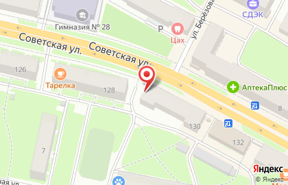 Ювелирный салон Адалин на Советской улице на карте