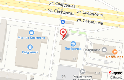 Пекарня Хлебница в Автозаводском районе на карте