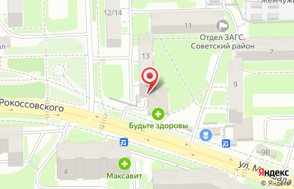 Нижегородская мемориальная компания в Нижнем Новгороде на карте