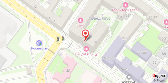 Салон красоты Lemi на Миргородской улице на карте
