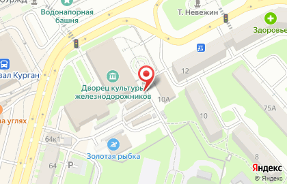 Киоск по продаже колбасных изделий в Кургане на карте