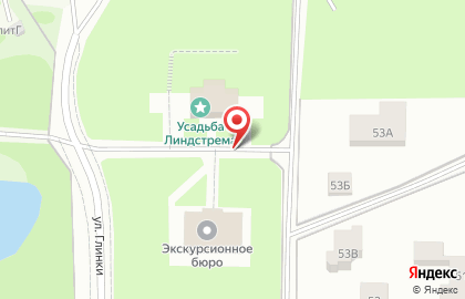 Константиновский на улице Глинки на карте
