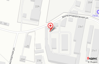 СМУ №14 на Железнодорожной улице на карте