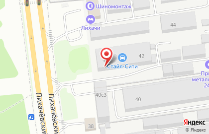Производственная компания Октакем на Лихачёвском проспекте на карте