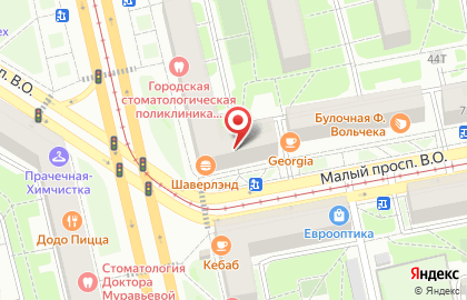 Магазин Красное & Белое в Санкт-Петербурге на карте