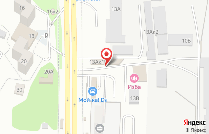 Автостоянка в Воронеже на карте