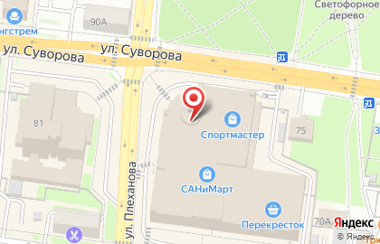 Банкомат Поволжский банк Сбербанка России в Железнодорожном районе на карте