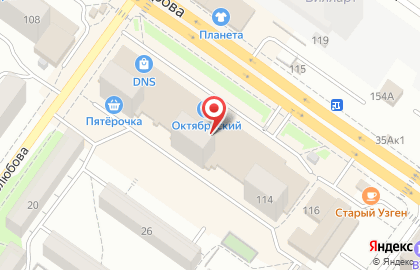 Сеть фирменных отделов Экологическая техника на улице Кирова на карте