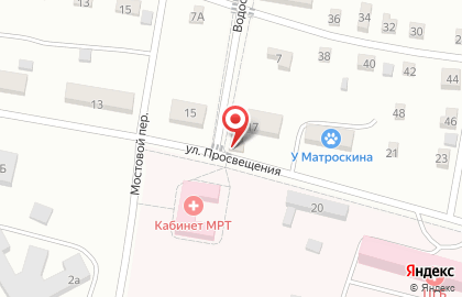 Продуктовый магазин Лилия на улице Просвещения на карте