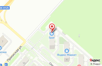 Супермаркет Spar на Олимпийском проспекте на карте