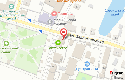 Мастерская Артель на Соборной площади на карте