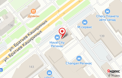 М-сервис, Автоцентр на карте