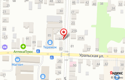 Магазин Малина ягода на карте