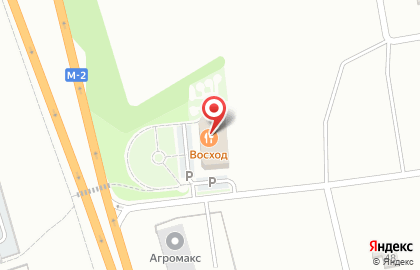 Кафе Восход на Московской улице на карте