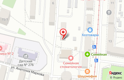 Парикмахерская на улице Петра Ильичева на карте