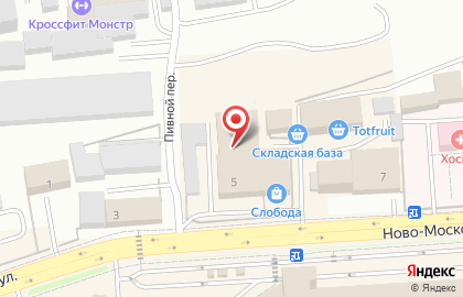 Семигорье, ИП Котенкова О.В. на карте