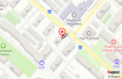 Японская парикмахерская Чио Чио в Железнодорожном районе на карте