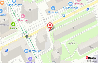 Диана на Кастанаевской улице на карте
