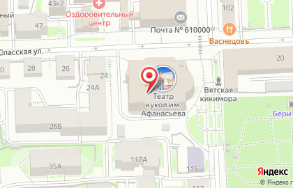 Агентство праздников Карусель на Спасской улице на карте