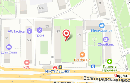 Элайт на Волгоградском проспекте на карте