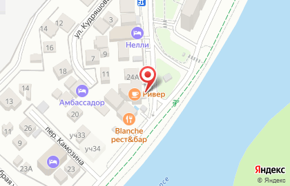Гостевой дом River на карте