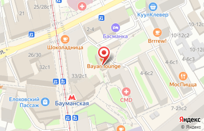 Центр паровых коктейлей Bayan lounge на карте