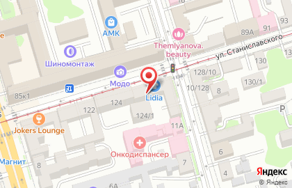 Сервисный центр в Ростове-на-Дону на карте