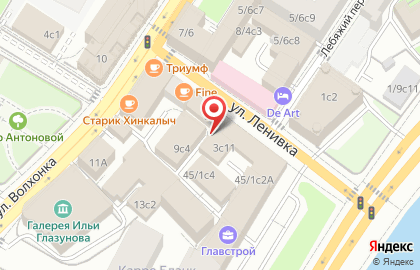 Тропининъ на карте