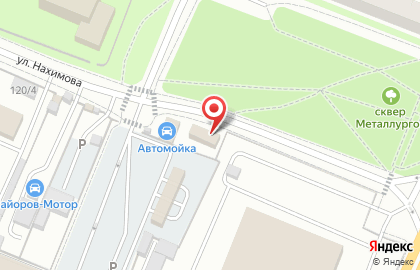 Автомастерская на улице Нахимова на карте