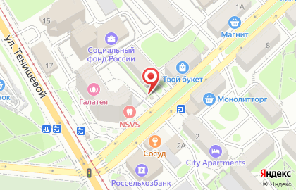 Шик на улице Твардовского на карте