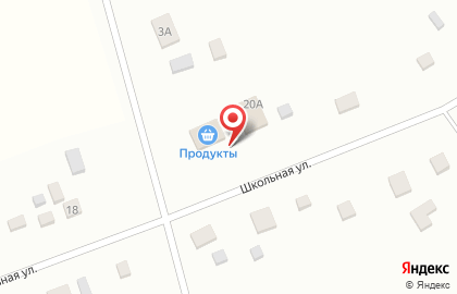 Продуктовый магазин в Новосибирске на карте