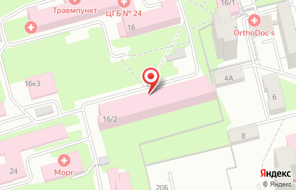 Стоматологический центр ДентаБиоЛюкс в Чкаловском районе на карте